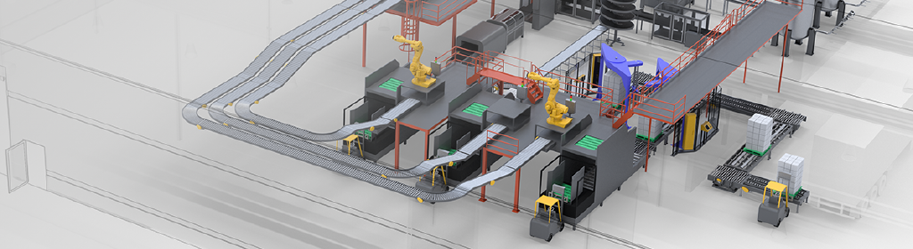 Autodesk Design Factory Layout CAD 3D