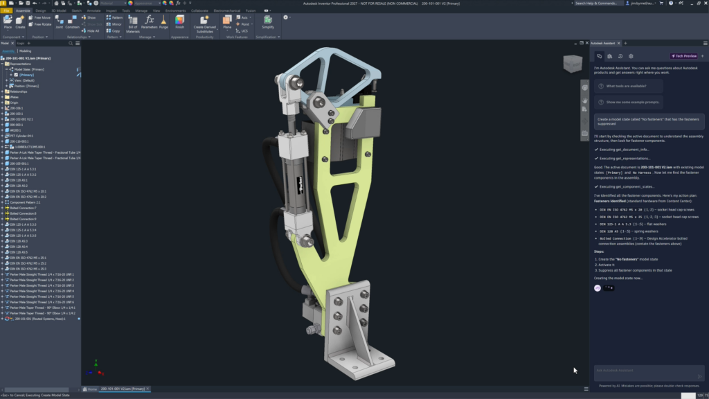 Autodesk Assistant Inventor